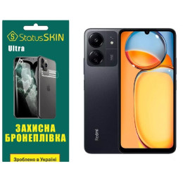 Полиуретановая пленка StatusSKIN Ultra на экран Xiaomi Redmi 13C/Poco C65 Глянцевая