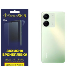 Полиуретановая пленка StatusSKIN Pro на корпус Xiaomi Redmi 13C/Poco C65 Глянцевая