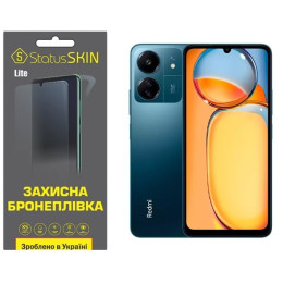 Поліуретанова плівка StatusSKIN Lite на екран Xiaomi Redmi 13C/Poco C65 Матова