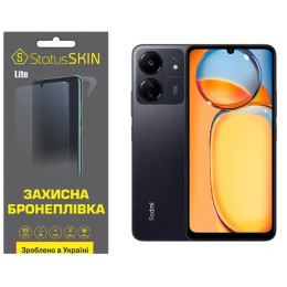 Поліуретанова плівка StatusSKIN Lite на екран Xiaomi Redmi 13C/Poco C65 Глянцева