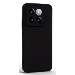 Панель ArmorStandart Matte Slim Fit Camera cov для Xiaomi 14 Black (ARM72979) 2