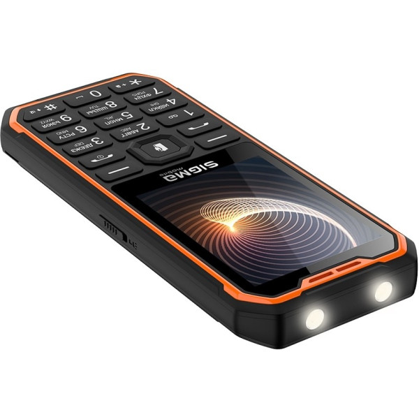 Телефон Sigma mobile X-Style 310 Force Type-C Dual Sim Black-Orange