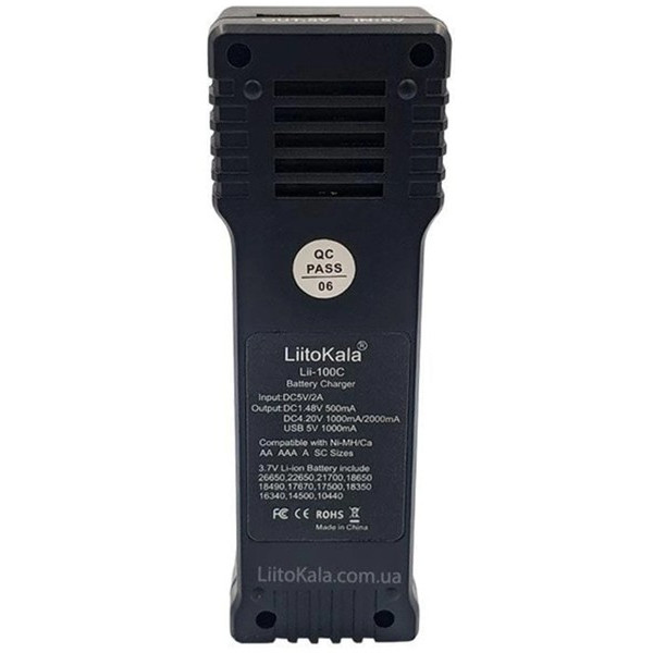 Зарядний пристрій Liitokala Lii-100C
