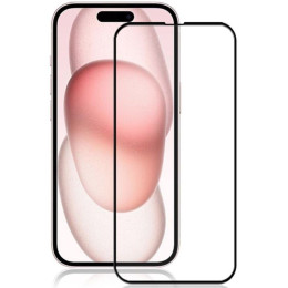 Захисне скло для iPhone 15 Plus Black