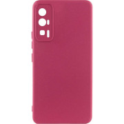 Silicone Cover Lakshmi Full Camera для Xiaomi Redmi K60/K60 Pro/Poco F5 Pro 5G Marsala