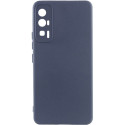 Silicone Cover Lakshmi Full Camera для Xiaomi Redmi K60/K60 Pro/Poco F5 Pro 5G Midnight Blue