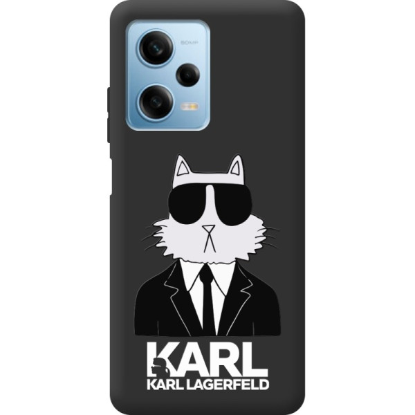 Чехол BoxFace для Xiaomi Redmi Note 12 Pro+ 5G Cat in Black