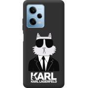 Чехол BoxFace для Xiaomi Redmi Note 12 Pro+ 5G Cat in Black