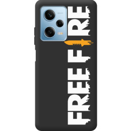 Чехол BoxFace для Xiaomi Redmi Note 12 Pro+ 5G Free Fire White Logo