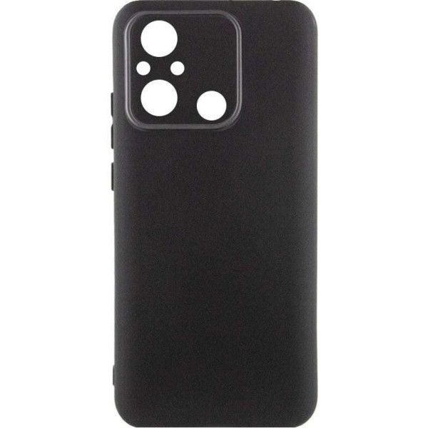 Silicone Case Full Camera для Xiaomi Redmi 12C/11A/Poco C55 Black