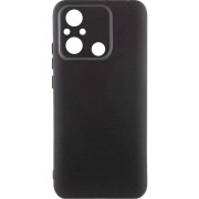 Silicone Case Full Camera для Xiaomi Redmi 12C/11A/Poco C55 Black