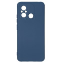Silicone Case Full Camera для Xiaomi Redmi 12C/11A/Poco C55 Dark Blue