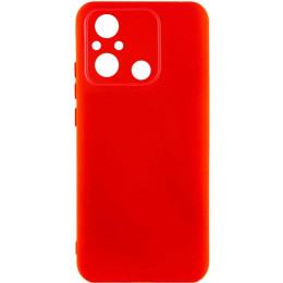 Silicone Case Full Camera для Xiaomi Redmi 12C/11A/Poco C55 Red