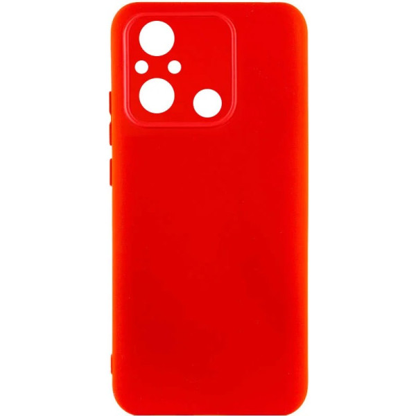 Silicone Case Full Camera для Xiaomi Redmi 12C/11A/Poco C55 Red