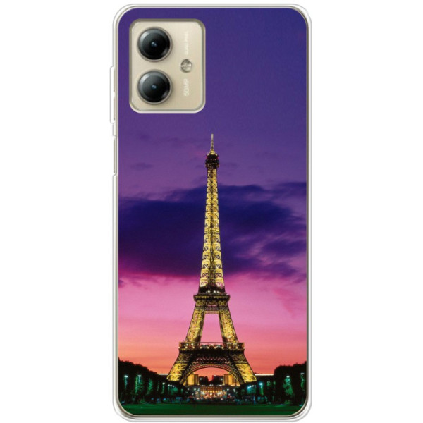 Чехол Boxface для Motorola G14 Полночь в Париже