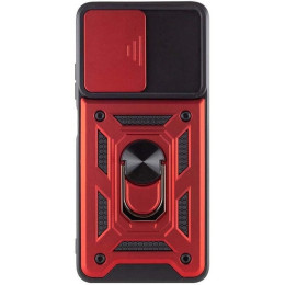 Чохол Camshield Serge Ring для Xiaomi Redmi 12/Poco M6 Pro 5G Червоний 2