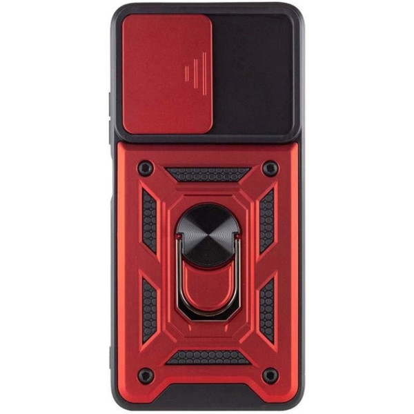 Чохол Camshield Serge Ring для Xiaomi Redmi 12/Poco M6 Pro 5G Червоний