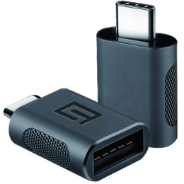 Адаптер ArmorStandart OTG Type-C to USB-A Space Grey (ARM69356)