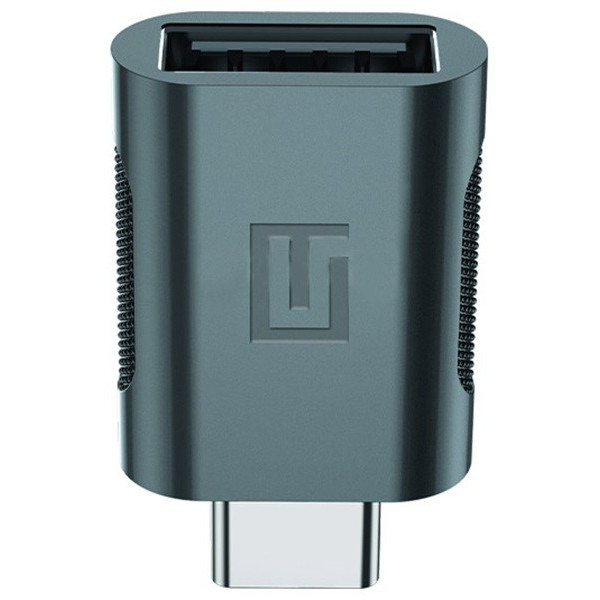 Адаптер ArmorStandart OTG Type-C to USB-A Space Grey (ARM69356)