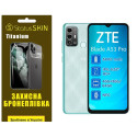 Полиуретановая пленка StatusSKIN Titanium на экран ZTE Blade A53 Pro Глянцевая