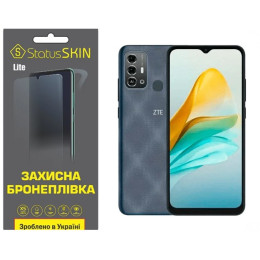 Поліуретанова плівка StatusSKIN Lite на екран ZTE Blade A53 Pro Матова
