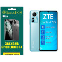 Полиуретановая пленка StatusSKIN Ultra на экран ZTE Blade A72S Глянцевая