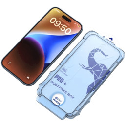 Защитное стекло Dust-Free Box для iPhone 15 Plus Black