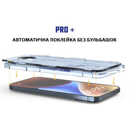 Защитное стекло Dust-Free Box для iPhone 15 Plus Black