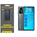 Полиуретановая пленка StatusSKIN Pro на экран ZTE Blade A72S Матовая