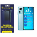 Поліуретанова плівка StatusSKIN Pro на екран ZTE Blade A72S Глянцева