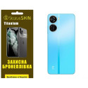 Полиуретановая пленка StatusSKIN Titanium на корпус ZTE Blade V40 Design Глянцевая