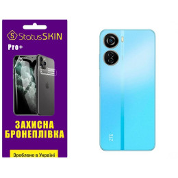 Полиуретановая пленка StatusSKIN Pro+ на корпус ZTE Blade V40 Design Глянцевая