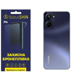 Полиуретановая пленка StatusSKIN Pro на корпус Realme 10 Матовая