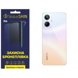 Полиуретановая пленка StatusSKIN Pro на корпус Realme 10 Глянцевая