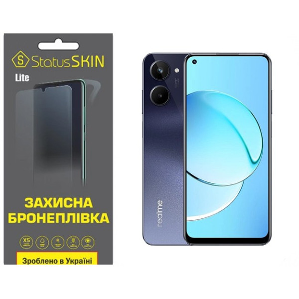 Полиуретановая пленка StatusSKIN Lite на экран Realme 10 Матовая
