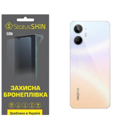 Полиуретановая пленка StatusSKIN Lite на корпус Realme 10 Глянцевая