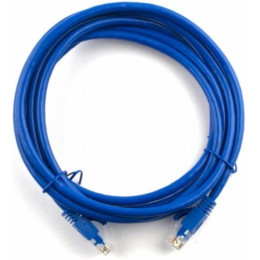Патч-корд Ritar PCR-CCA/20Be/00226 UTP литий CCA RJ45 Cat.5e 20m Синій