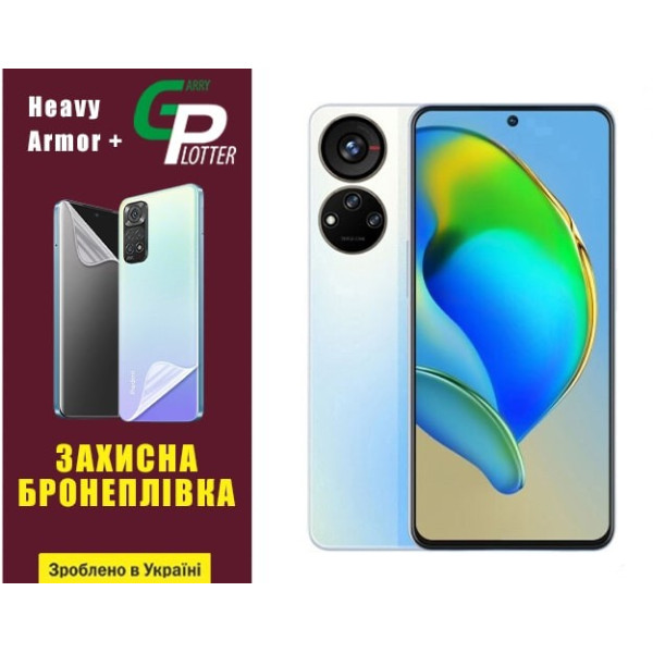 Полиуретановая пленка GP Heavy Armor Plus на экран ZTE Blade V40S Глянцевая