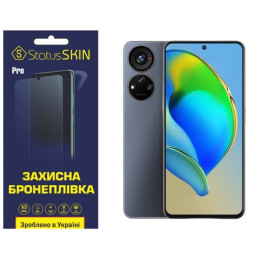 Полиуретановая пленка StatusSKIN Pro на экран ZTE Blade V40S Глянцевая