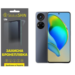 Полиуретановая пленка StatusSKIN Lite на экран ZTE Blade V40S Глянцевая