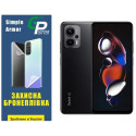 Полиуретановая пленка GP Simple Armor на экран Xiaomi Redmi Note 12T Pro Глянцевая