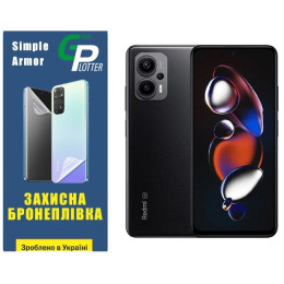 Поліуретанова плівка GP Simple Armor на екран Xiaomi Redmi Note 12T Pro Глянцева