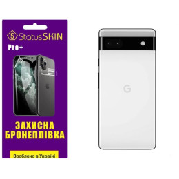 Полиуретановая пленка StatusSKIN Pro+ на корпус Google Pixel 6a Глянцевая