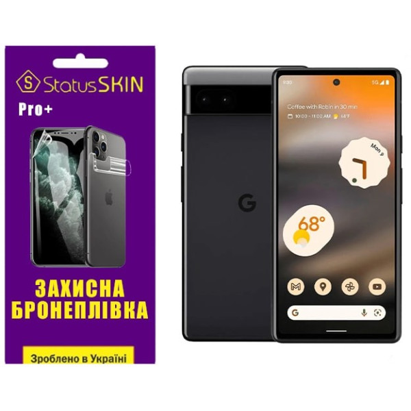Поліуретанова плівка StatusSKIN Pro+ на екран Google Pixel 6a Матова