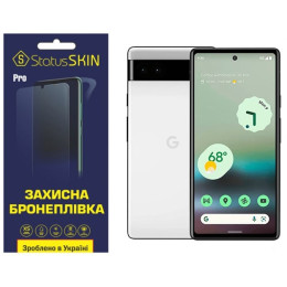 Полиуретановая пленка StatusSKIN Pro на экран Google Pixel 6a Глянцевая