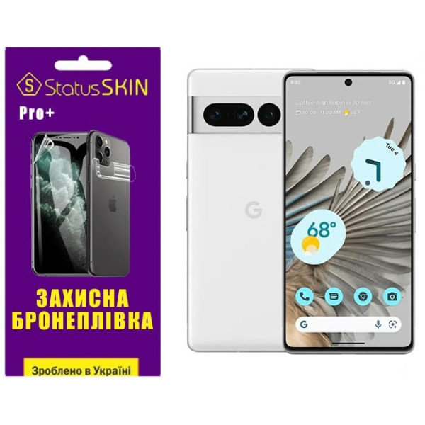 Поліуретанова плівка StatusSKIN Pro+ на екран Google Pixel 7 Pro Матова