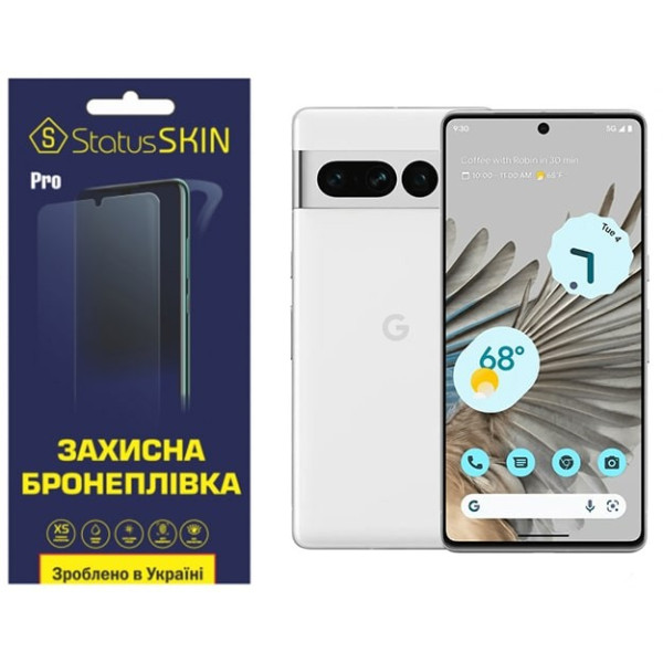 Поліуретанова плівка StatusSKIN Pro на екран Google Pixel 7 Pro Матова