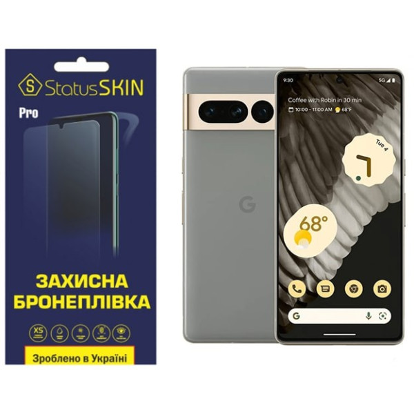 Поліуретанова плівка StatusSKIN Pro на екран Google Pixel 7 Pro Глянцева