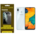 Полиуретановая пленка StatusSKIN Titanium на экран Samsung A30 A305 Глянцевая