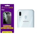 Полиуретановая пленка StatusSKIN Pro+ на камеру Samsung A30 A305 Глянцевая